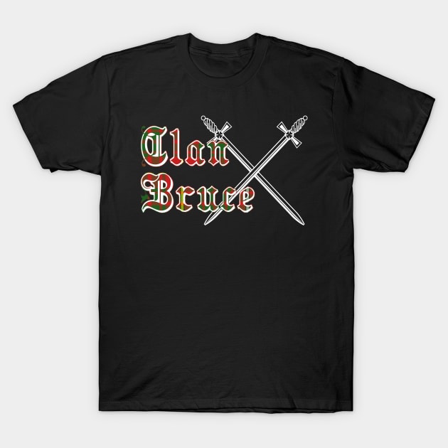 Clan Bruce T-Shirt by ljrigby